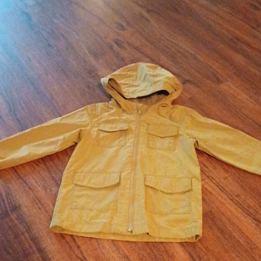 Boys Old Navy Utility Jacket 5T Tan **Soft** NWOT
